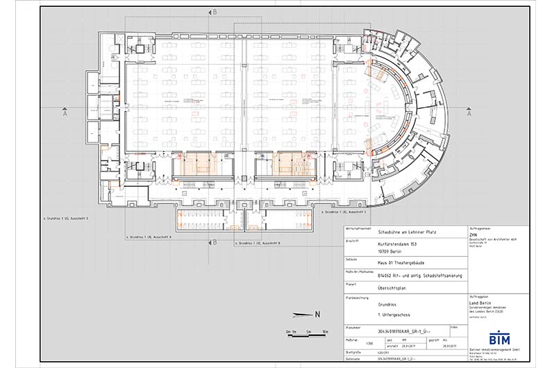 Schaubühne am Lehniner Platz / ZHN Architekten Berlin